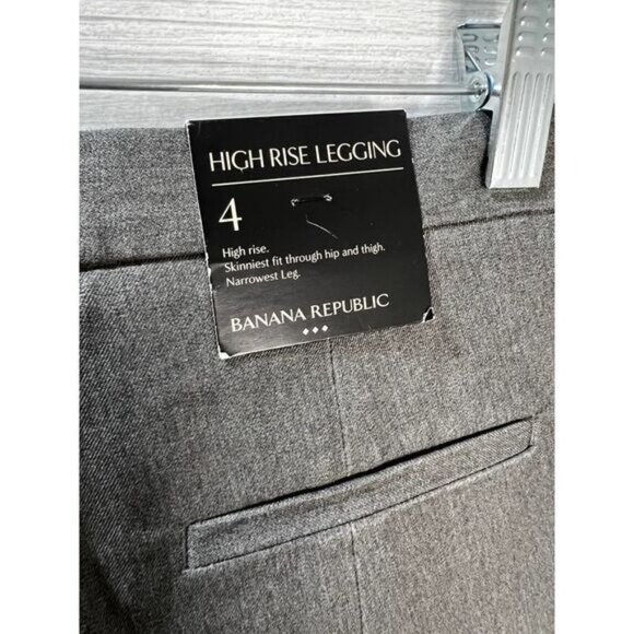Banana Republic High Rise Legging Gray Size 4 - Picture 4 of 6